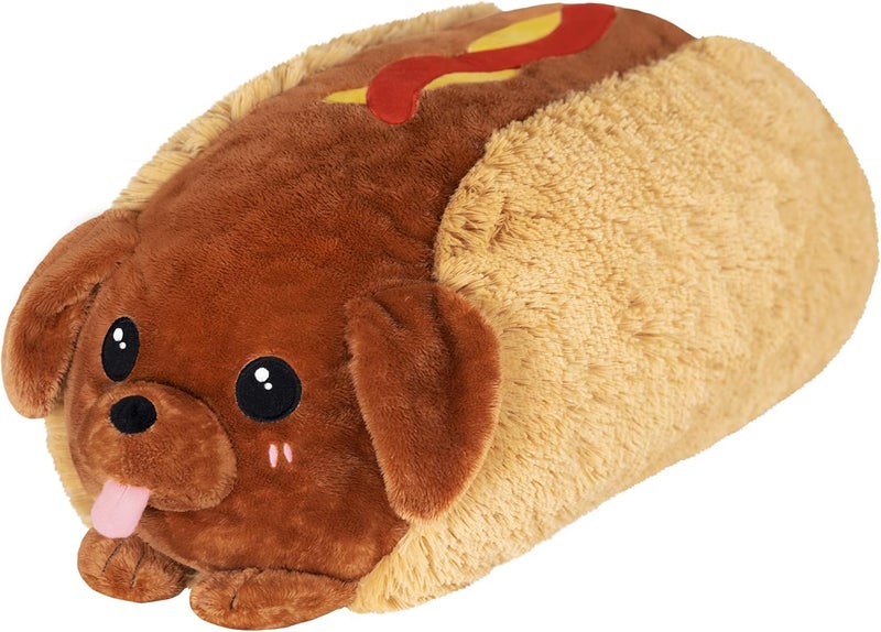 Squishable - Dachshund Hot Dog - SynthiSquish Collection - 20 in - Soft Toy Collectible Stuffed Animal - Image 1